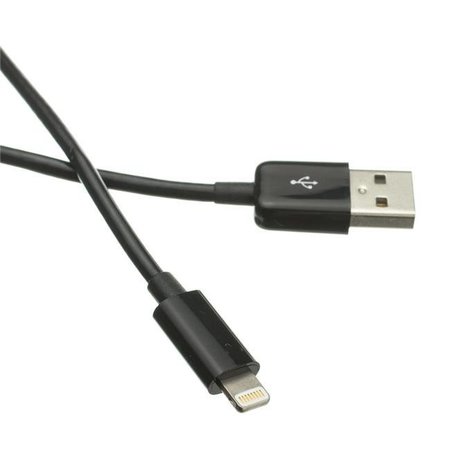 AISH 1 ft. Mini USB 2.0 Cable; Type A Male to 5 Pin Mini-B Male - Black AI206981